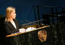 Immigrazione: Mogherini, lotta trafficanti priorita' Onu