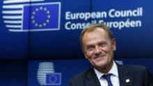 Donald TUSK, réélu à la présidence du Conseil européen.